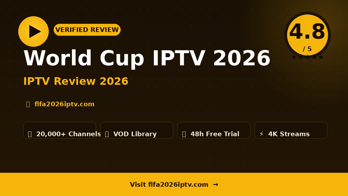 World Cup IPTV 2026 Review 2026